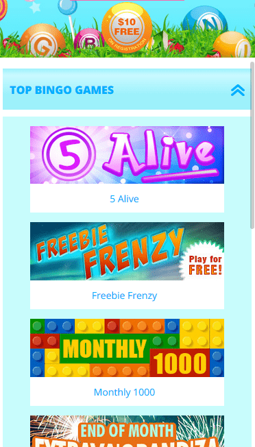 mobile online bingo